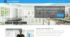 Desktop Screenshot of hotel-mssngr.com